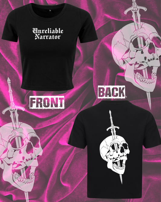 Unreliable Narrator T-Shirt | Unisex & Crop Fit