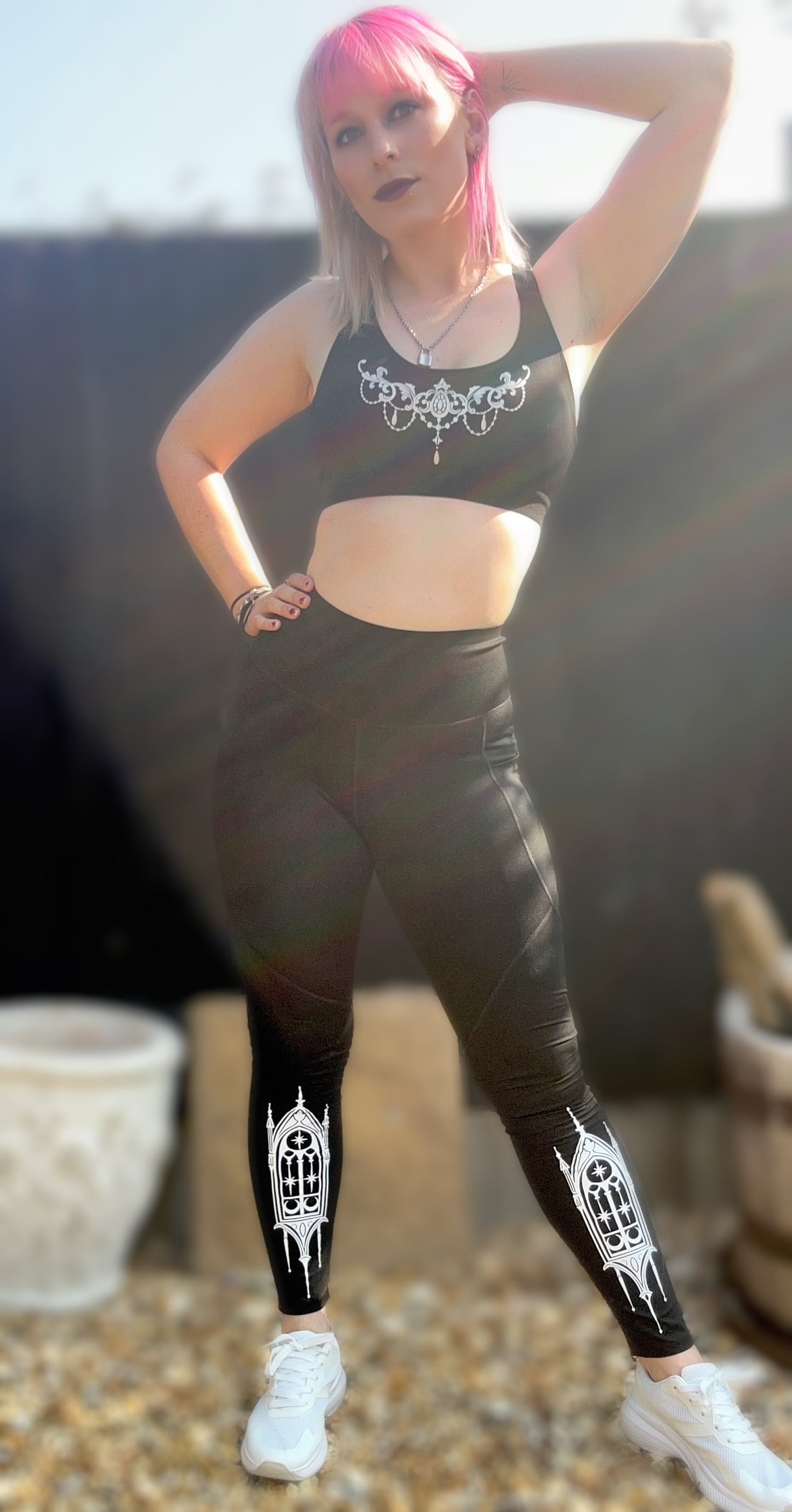 Worship Leggings – TriDri Gothic Gym Wear