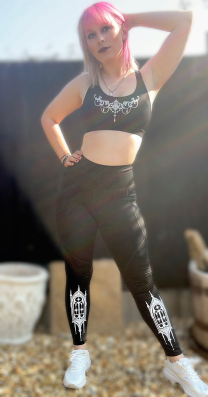 Worship Leggings – TriDri Gothic Gym Wear