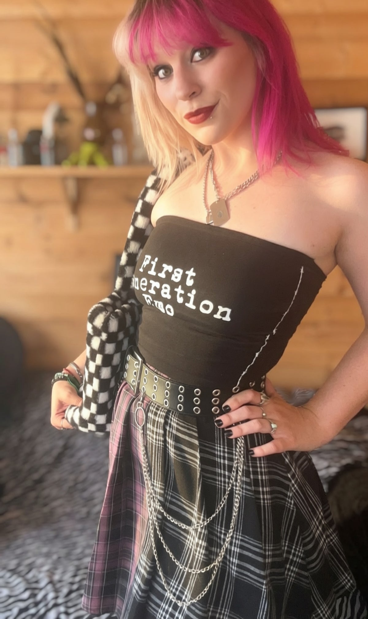 First Generation Emo Bandeau Top
