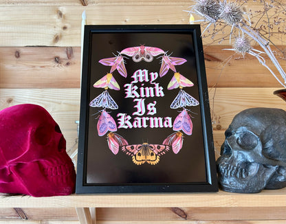 My Kink Is Karma – Chappell Roan Inspired A4 Print