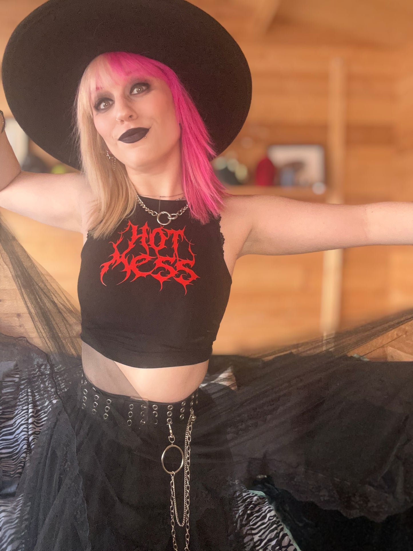Hot Mess Crop Top