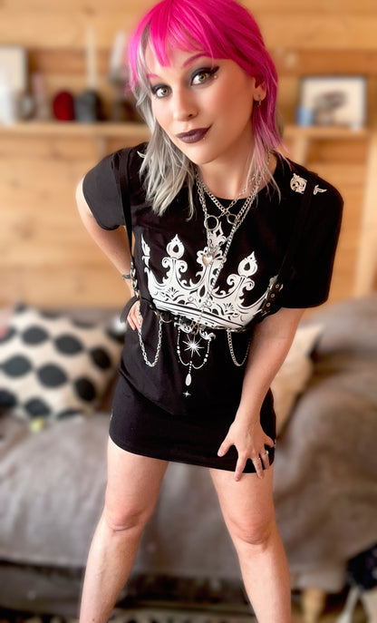 King Slayer T-shirt Black Dress