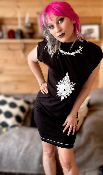 The Watch Me Burn Jersey Dress