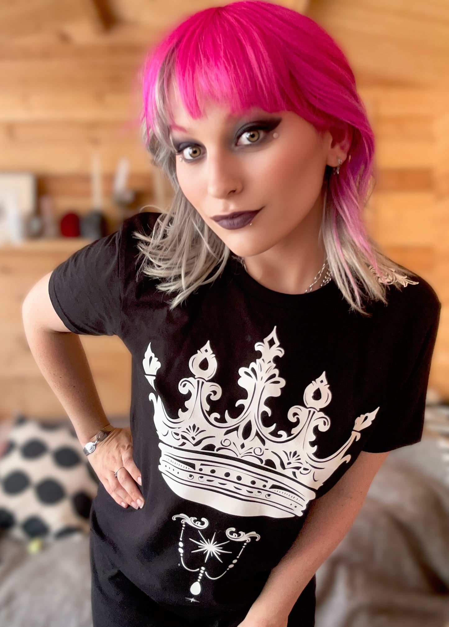 King Slayer T-shirt Black Dress