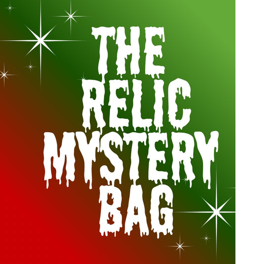 The Relic Mystery Bag | Deluxe Gothic Surprise Bundle | T-Shirt + Exclusive Prints + Surprise gift