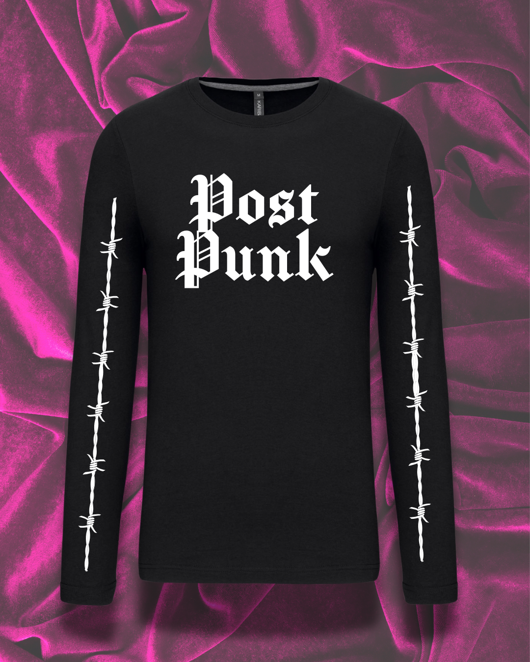 Death Metal Long Sleeve Tee (Crop & Unisex Fit)