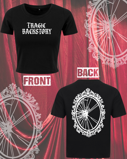 Tragic Backstory T-Shirt | Unisex & Crop Fit