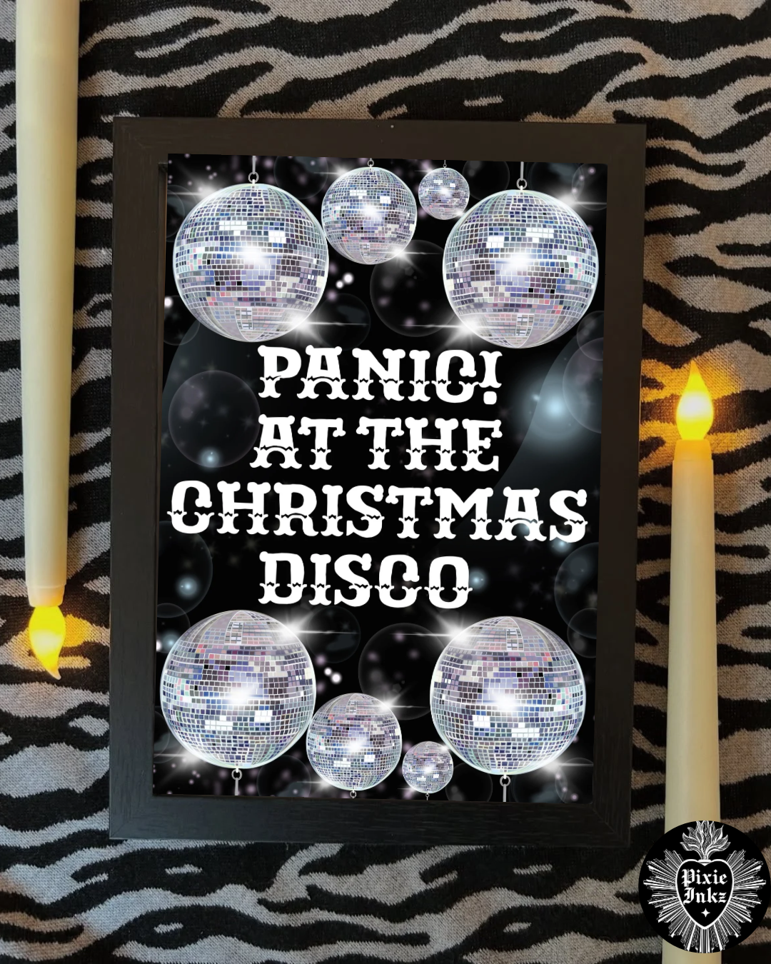 Panic! At the Christmas Disco – Alternative Christmas Card