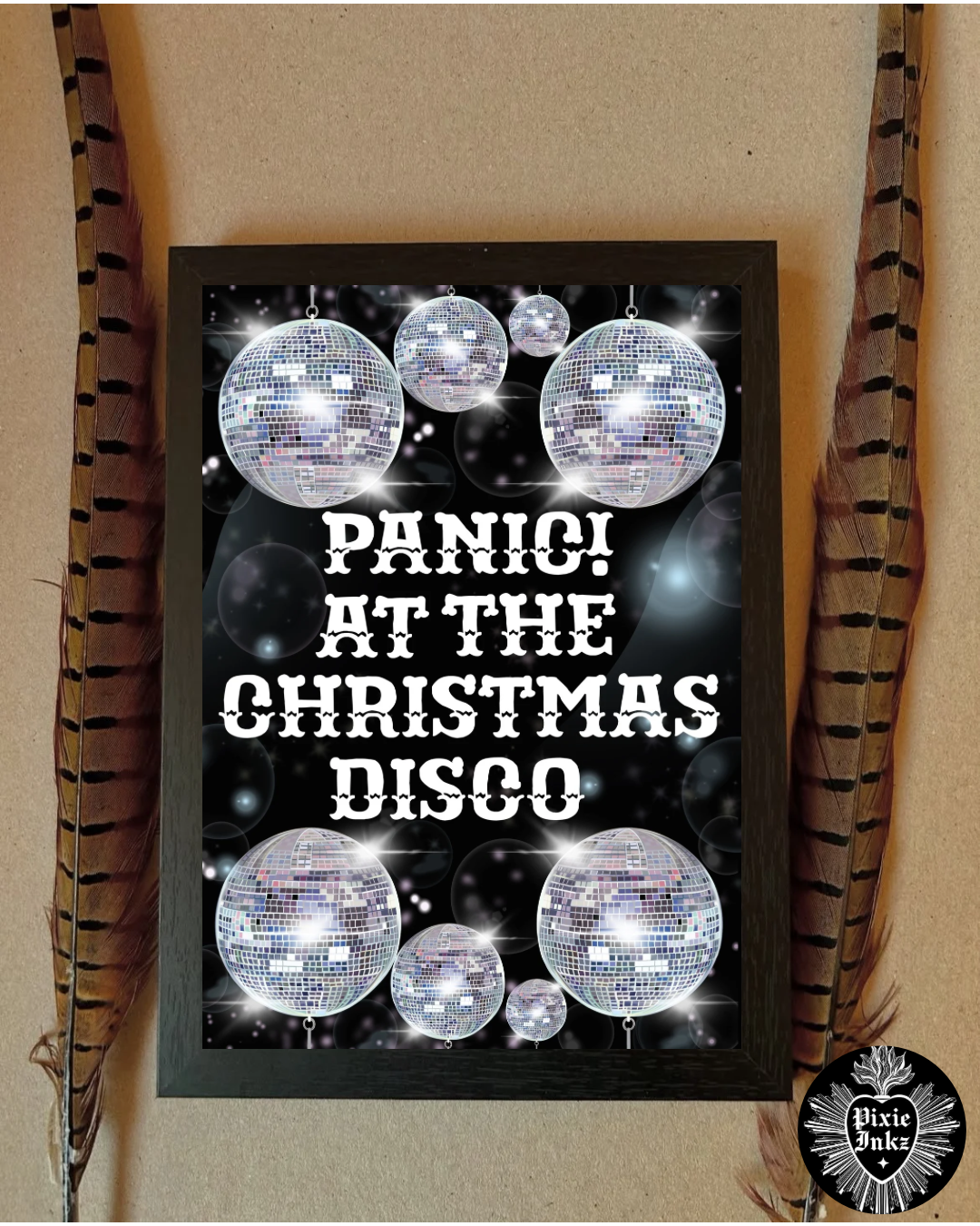 Panic! At the Christmas Disco – Alternative Christmas Card