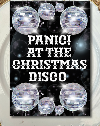 Panic! At the Christmas Disco – Alternative Christmas Card