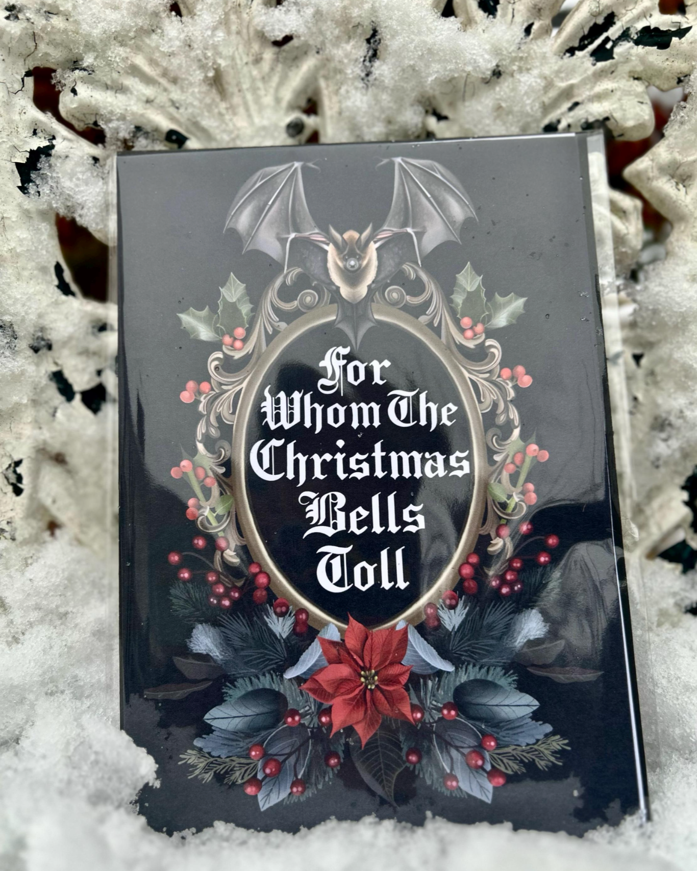 For Whom the Christmas Bells Toll – Gothic Christmas Card