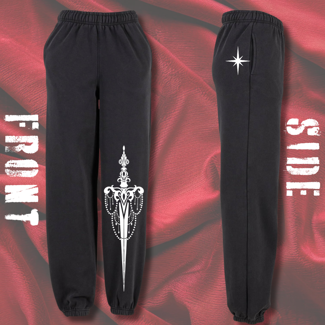 The Wicked Game distressed Joggers
