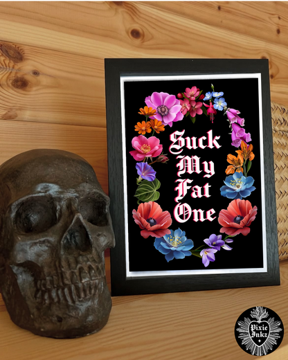 Suck My Fat One,Stranger Things Inspired Valentine’s Card