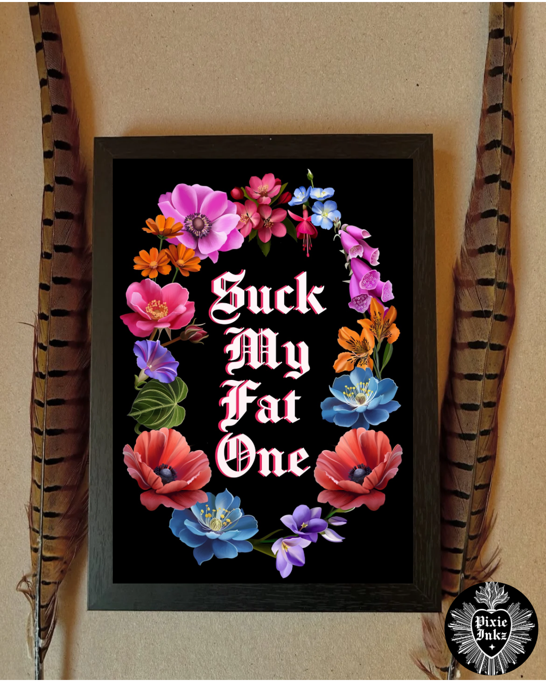 Suck My Fat One,Stranger Things Inspired Valentine’s Card