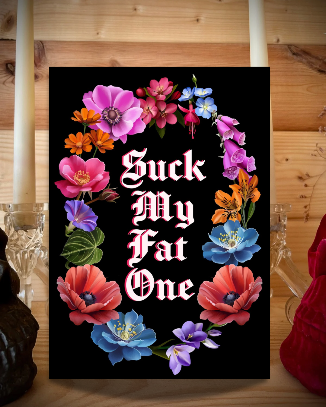 Suck My Fat One,Stranger Things Inspired Valentine’s Card