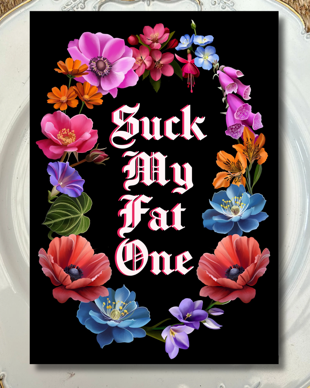 Suck My Fat One,Stranger Things Inspired Valentine’s Card