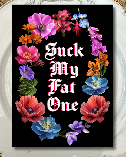 Suck My Fat One,Stranger Things Inspired Valentine’s Card
