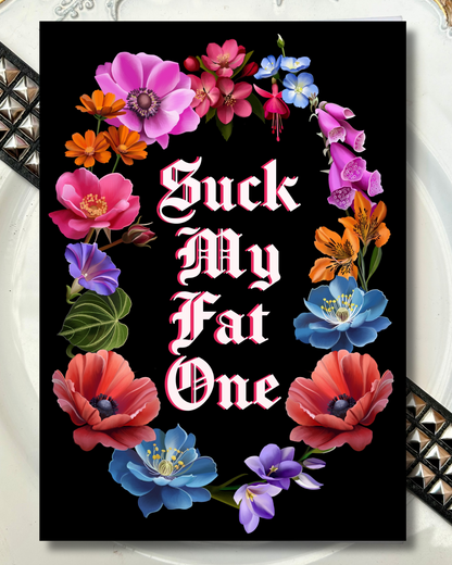 Suck My Fat One,Stranger Things Inspired Valentine’s Card