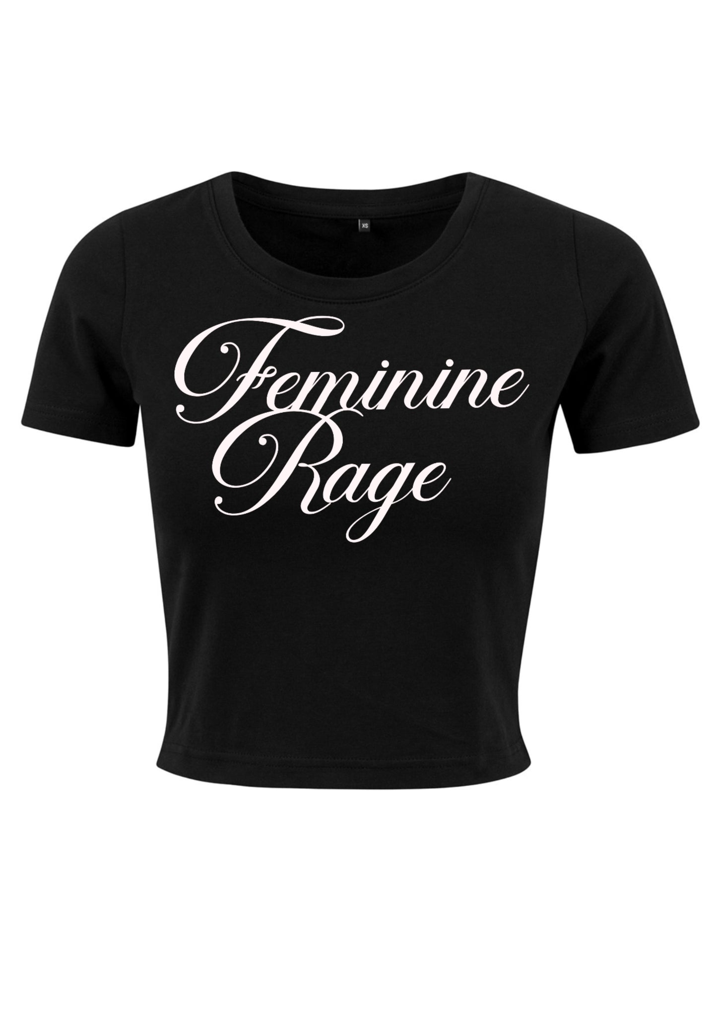 Feminine Rage T-Shirt | Unisex & Crop Fit