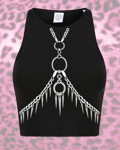 Pixie in Chainz Crop Top