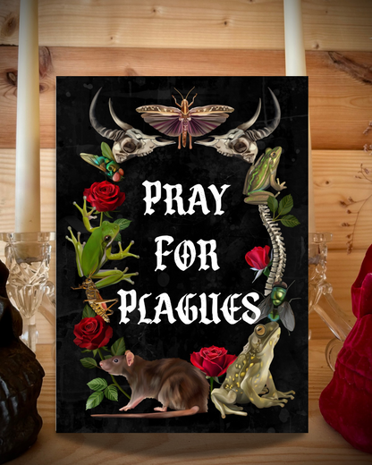 Pray For Plagues Inspired Fan Art Print & Card