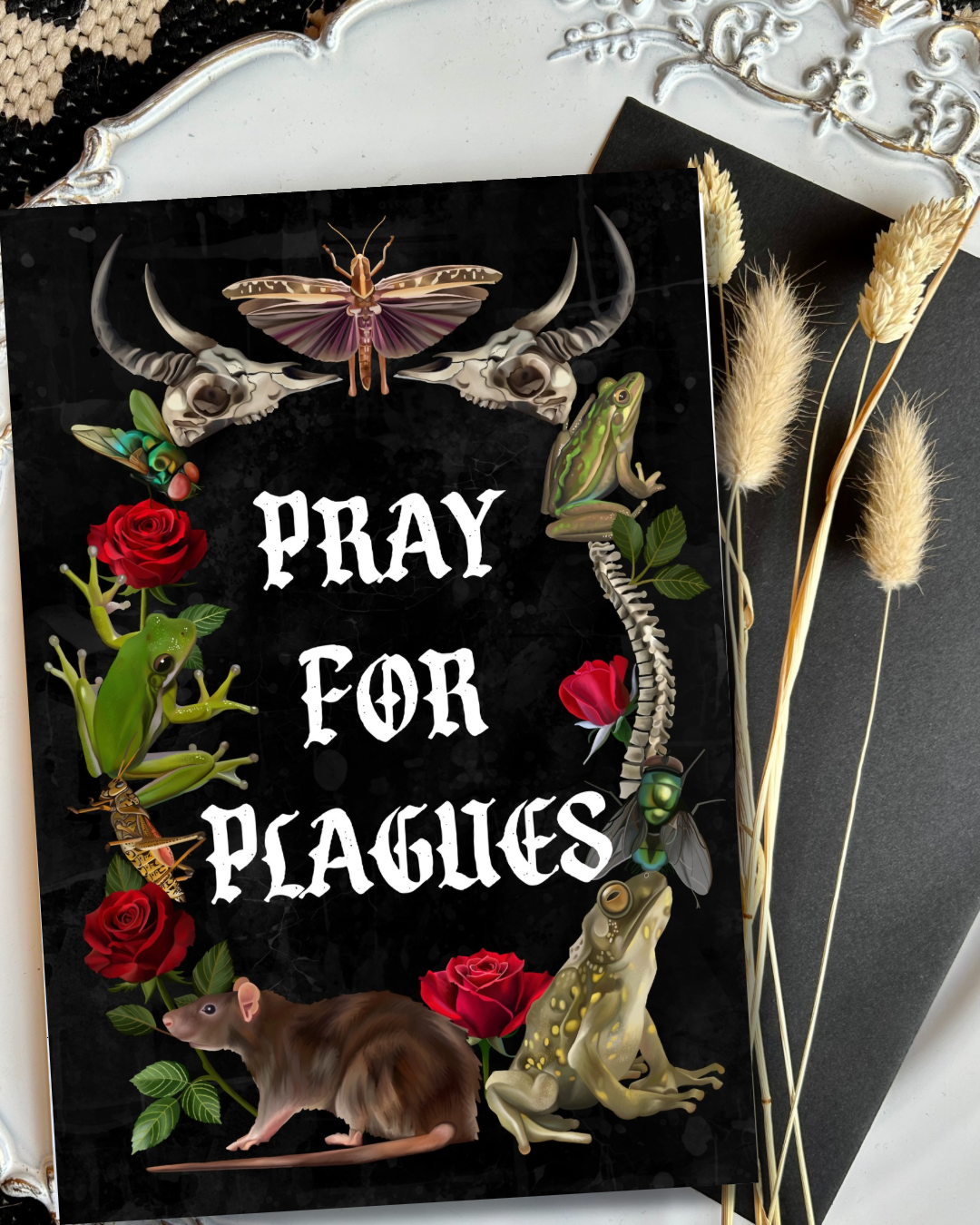 Pray For Plagues Inspired Fan Art Print & Card