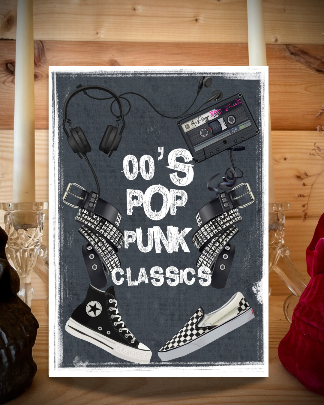 00s Pop Punk Classics – Alt Nostalgia Art Print / Greeting Card