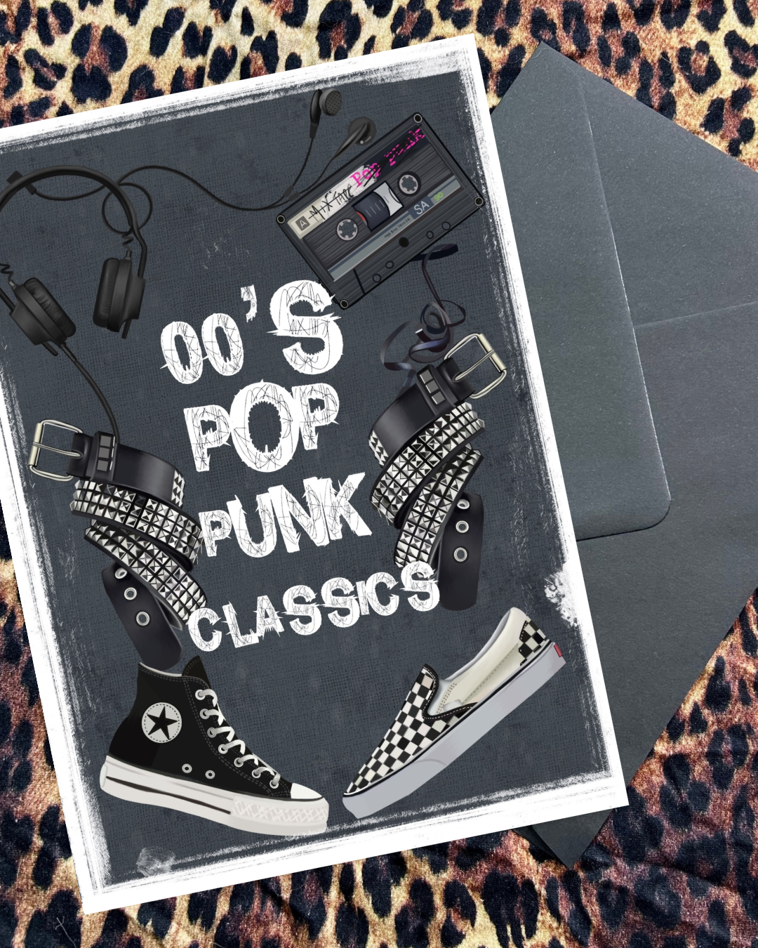 00s Pop Punk Classics – Alt Nostalgia Art Print / Greeting Card