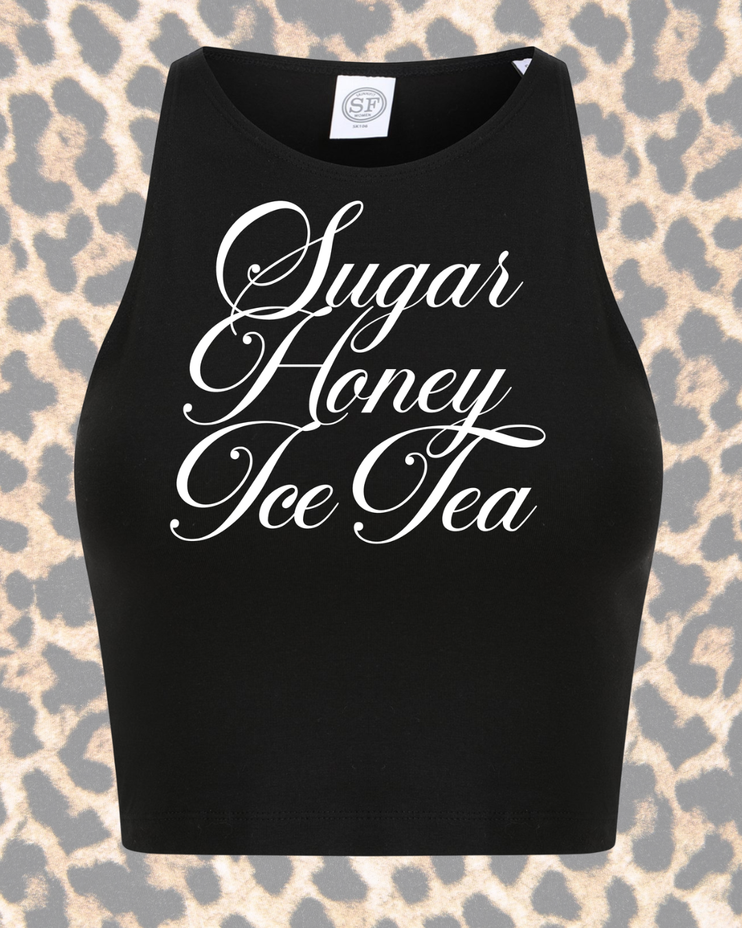 Sugar Honey Ice Tea Cropped Tank Top