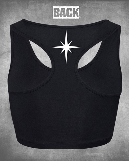 Death Moth Sports Crop Top